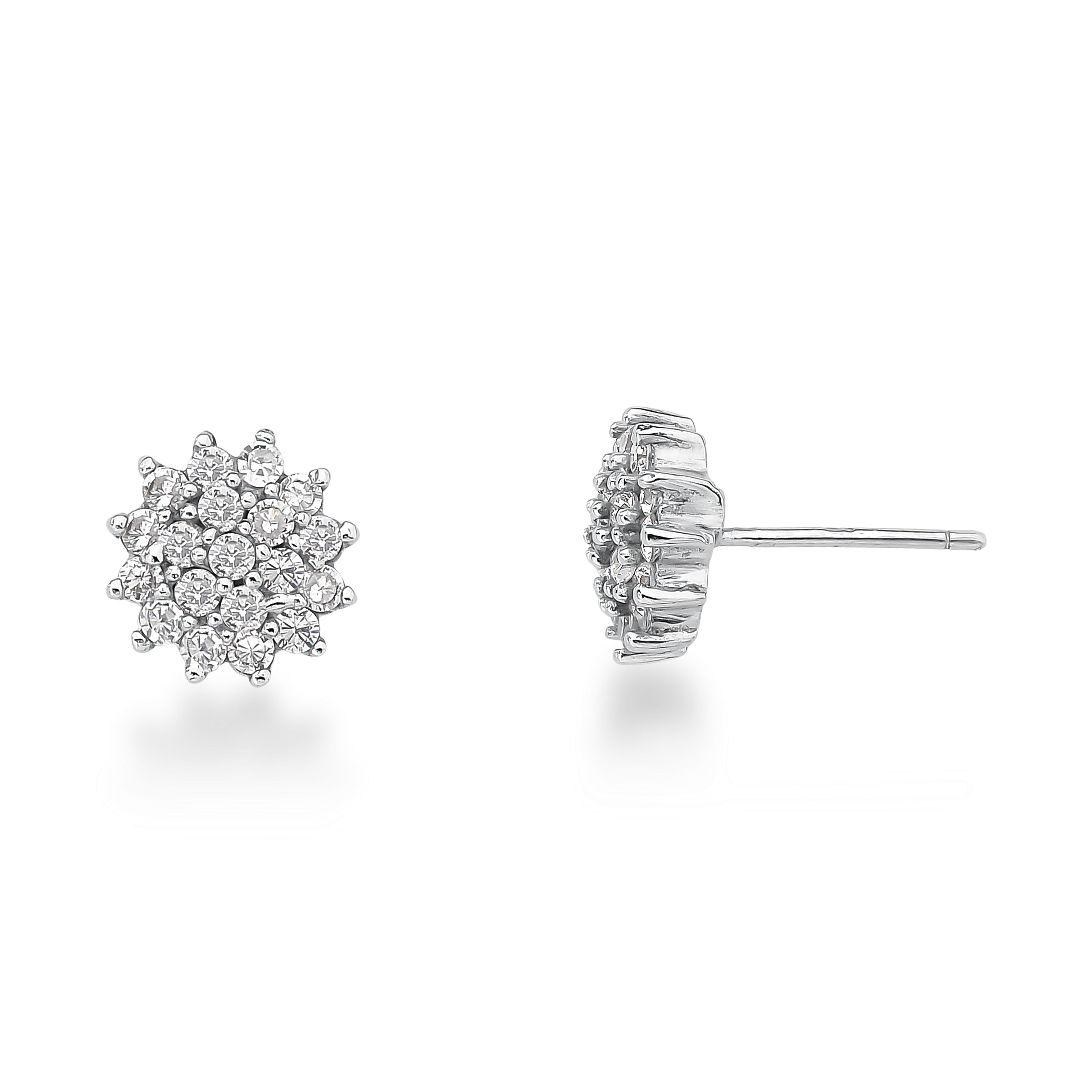 BRINCO BUQUÊ M - OURO 18K E DIAMANTES