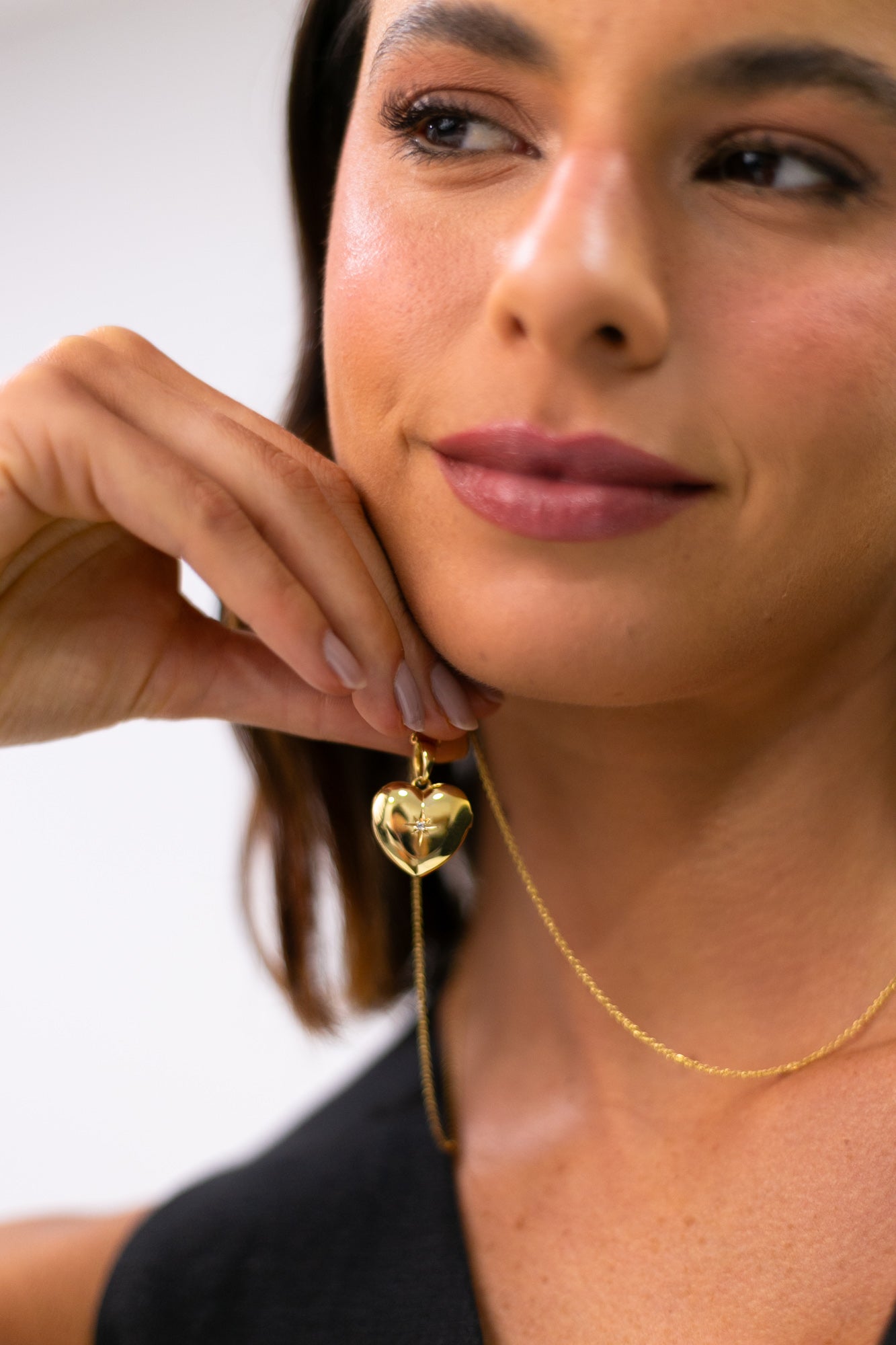 PINGENTE RELICÁRIO CORAÇÃO – OURO 18K