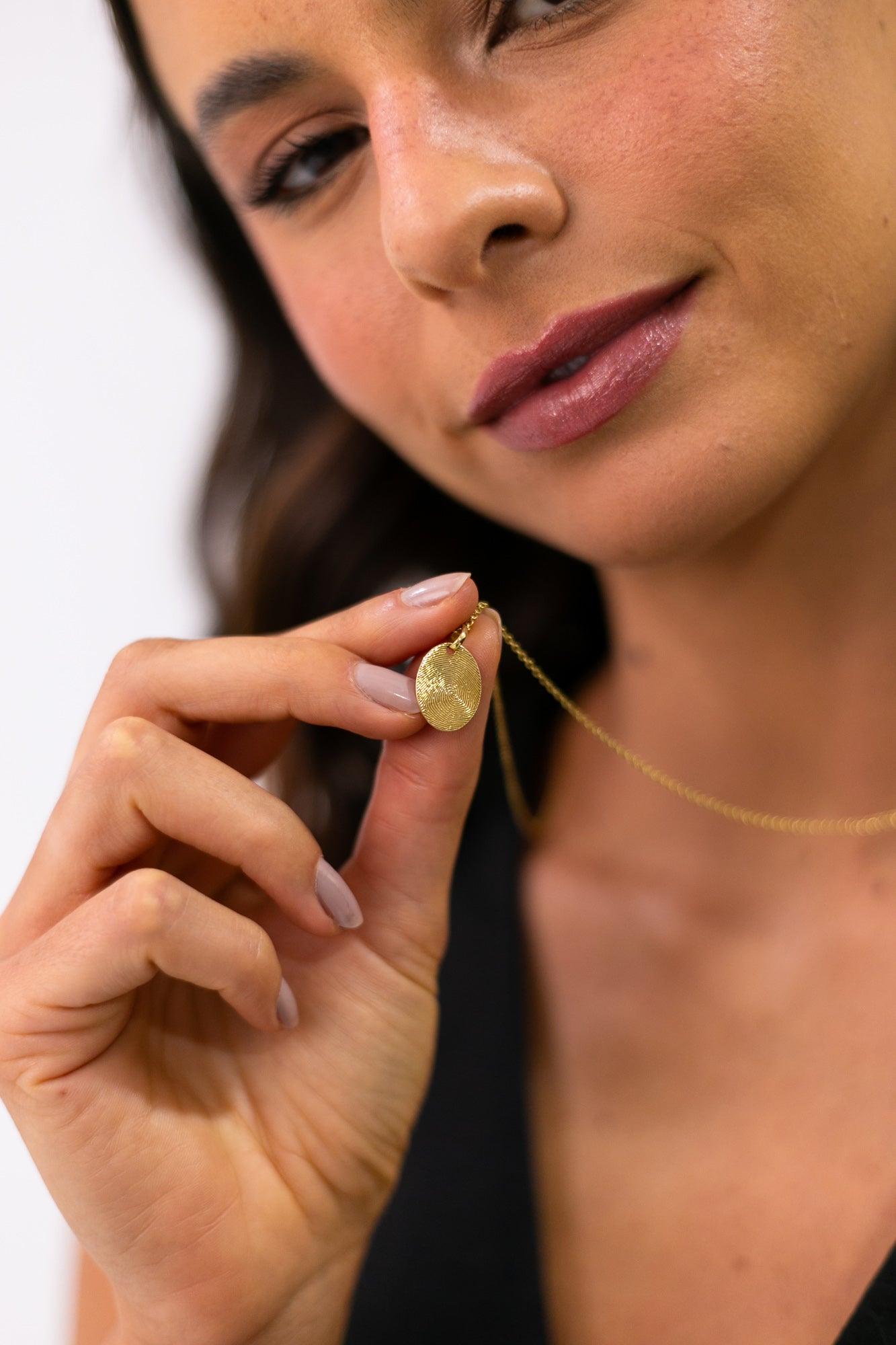 PINGENTE MEDALHA DIGITAL - OURO 18k