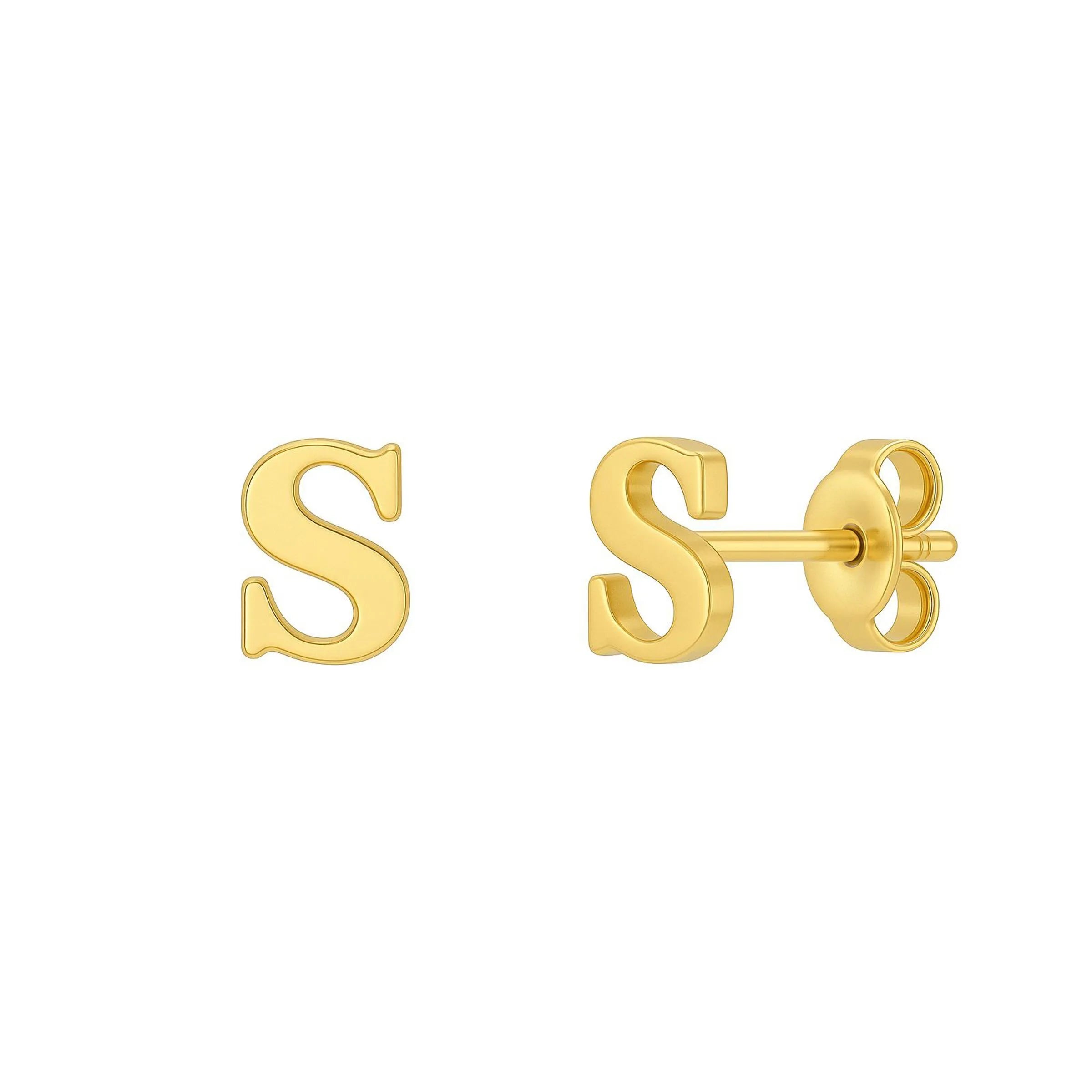 Brinco inicial Liso – Ouro 18k