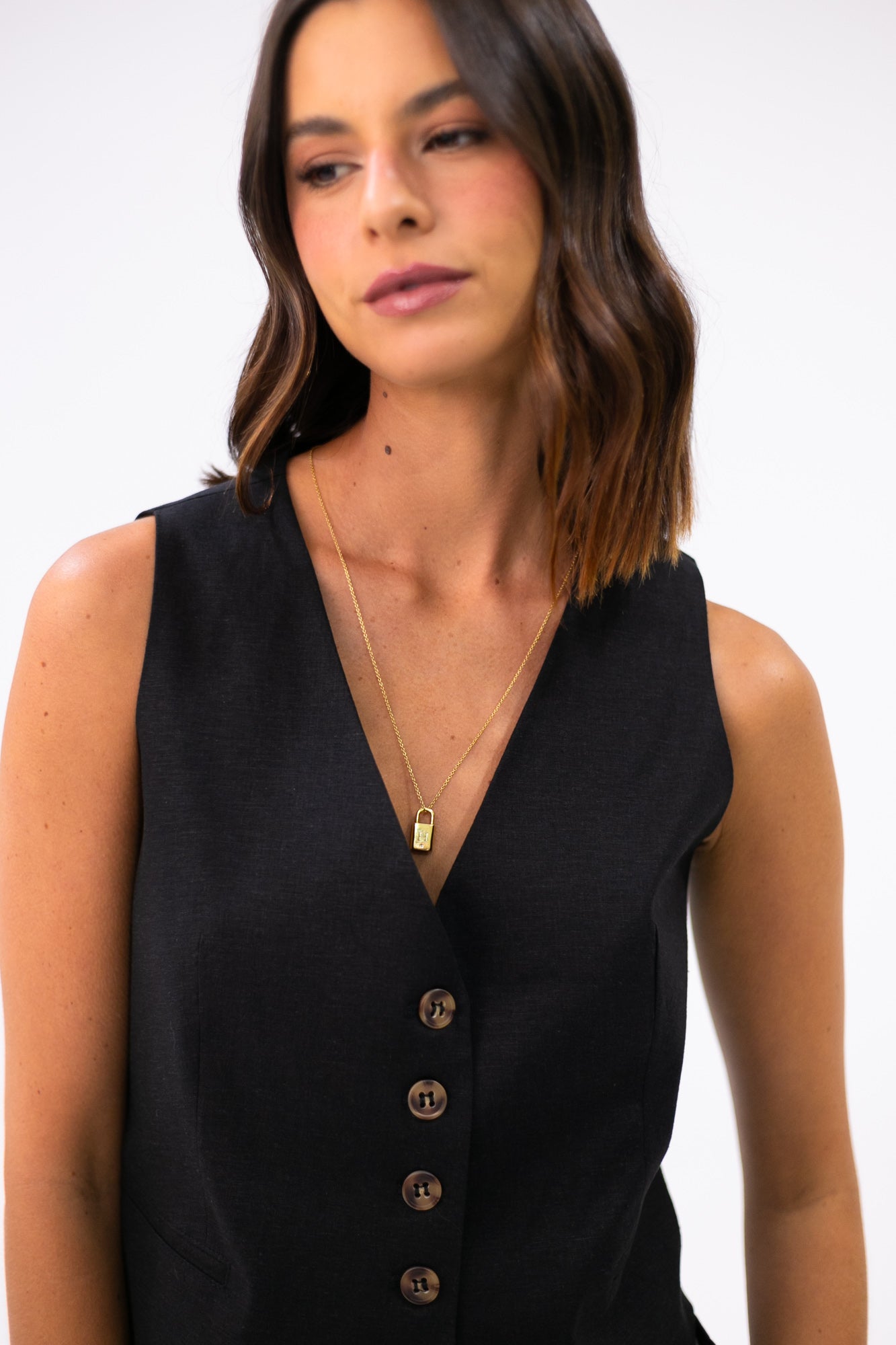 PINGENTE RELICÁRIO CADEADO – PRATA E SAFIRA