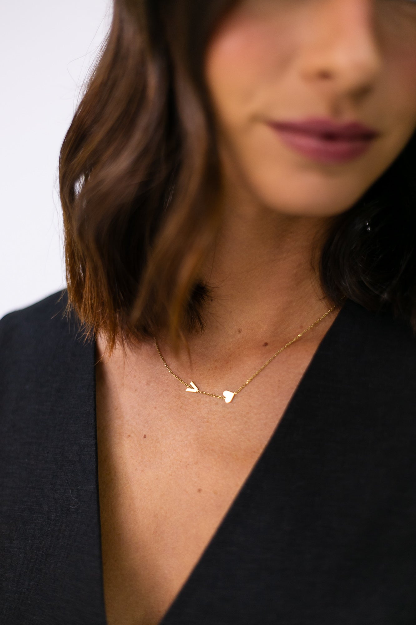 COLAR 2 LETRAS OU SÍMBOLOS – OURO 18K