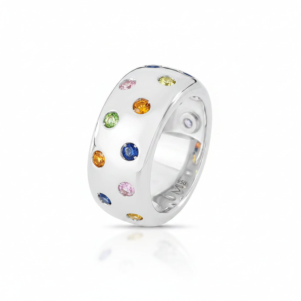ANEL BOMBÊ COLORS – Prata Marine Joias
