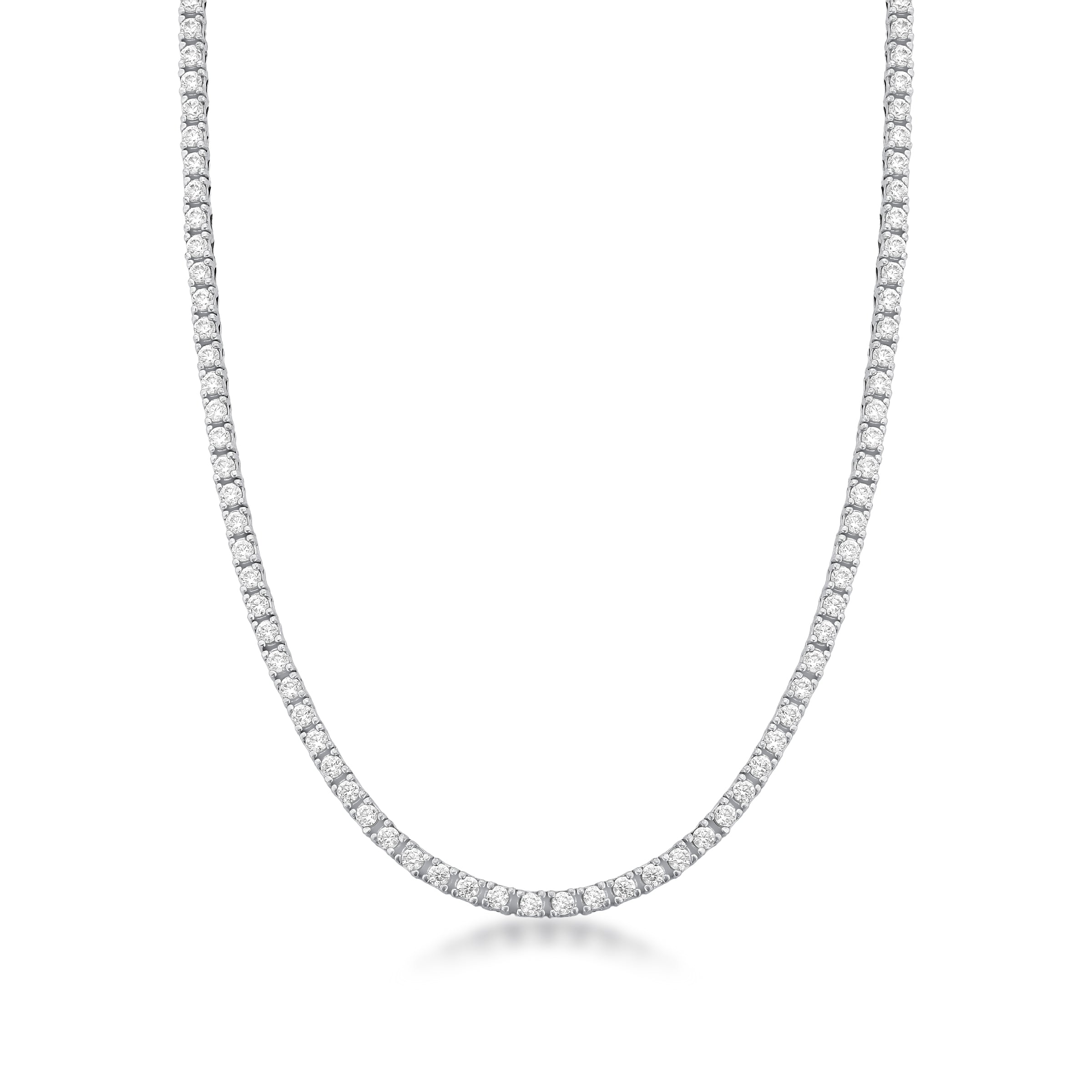 COLAR RIVIERA 3PTOS CADA - OURO 18k E DIAMANTES