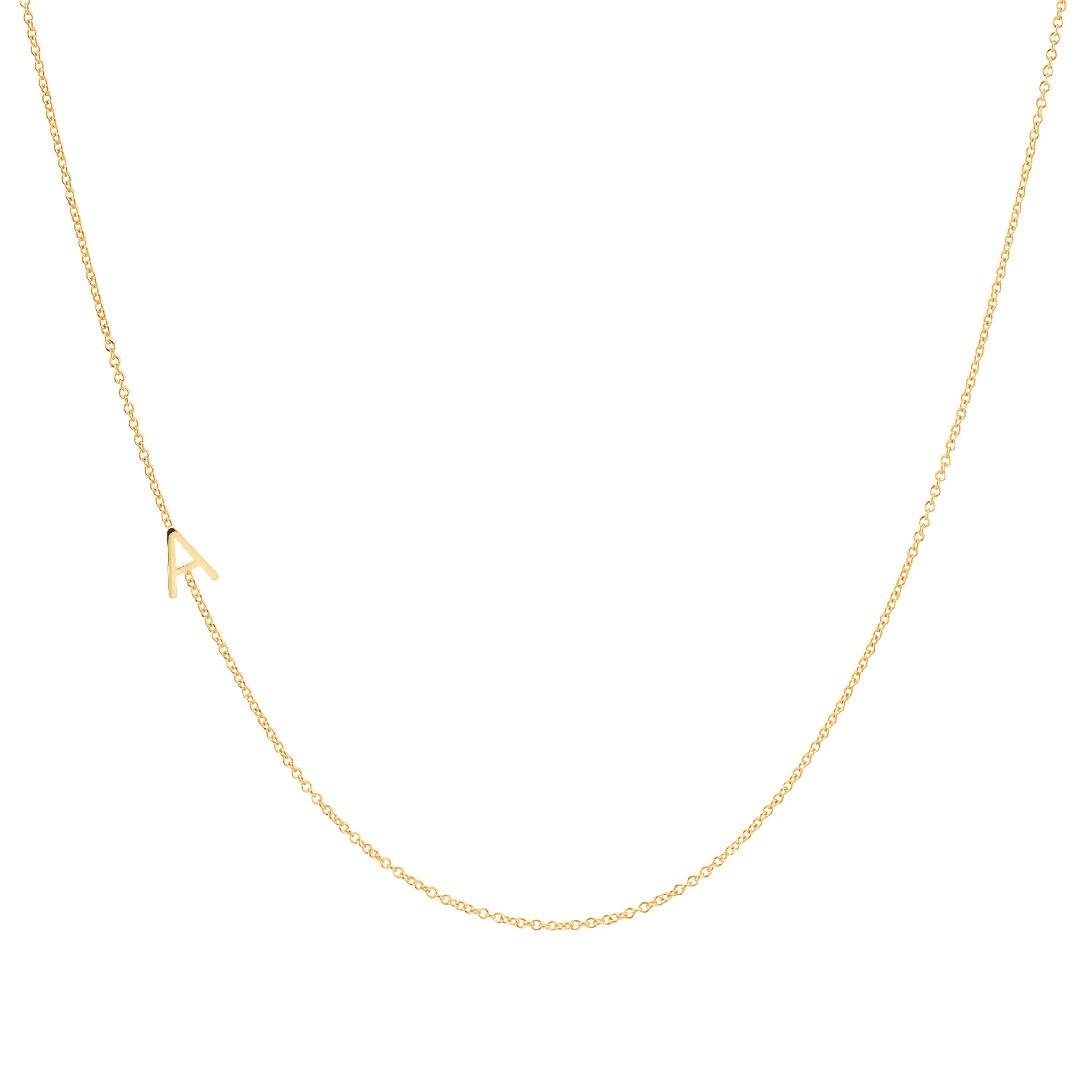 COLAR 1 LETRA – OURO 18K