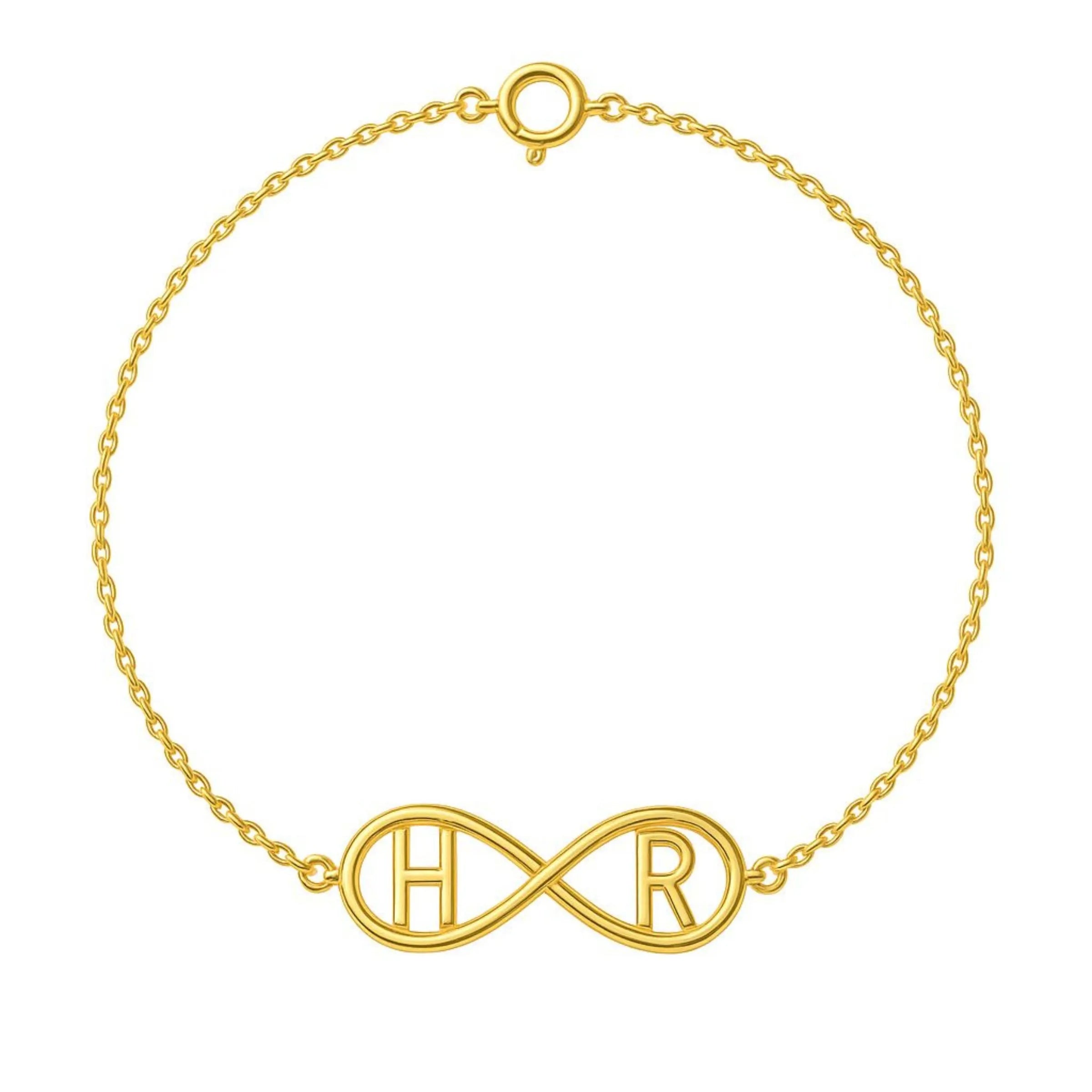 Pulseira infinito – Ouro 18k