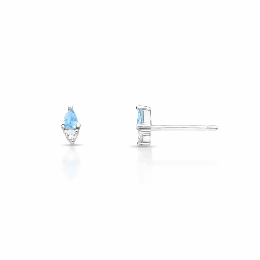 BRINCO GOTA TOPÁZIO SKY – Prata Marine Joias