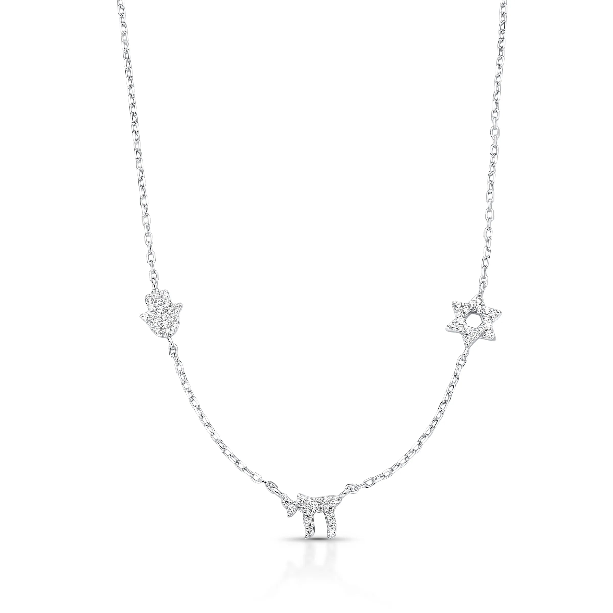 COLAR JUDAICO - PRATA 925 Marine Joias