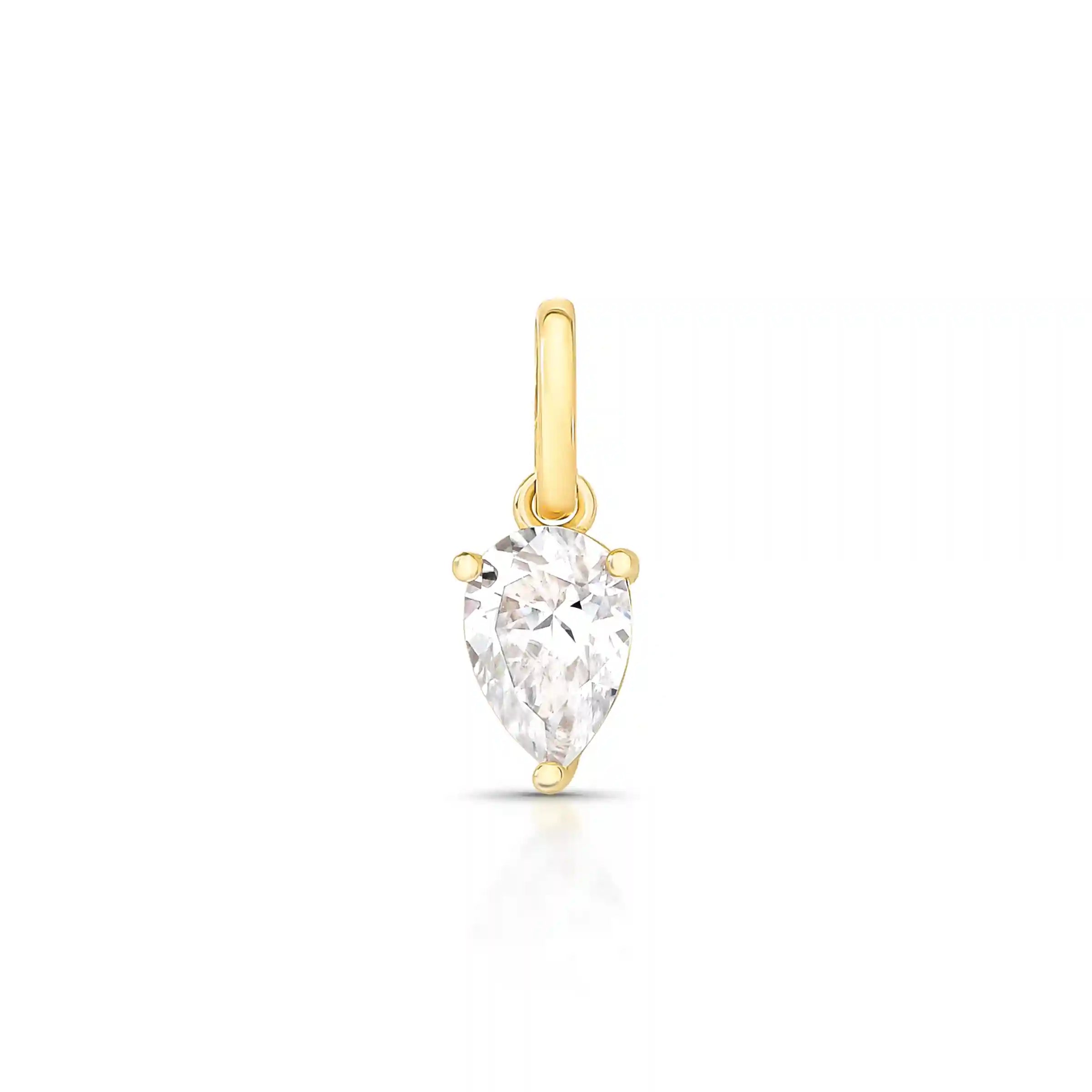 PINGENTE GOTA INVERTIDA TOPÁZIO – Ouro 18k Marine Joias