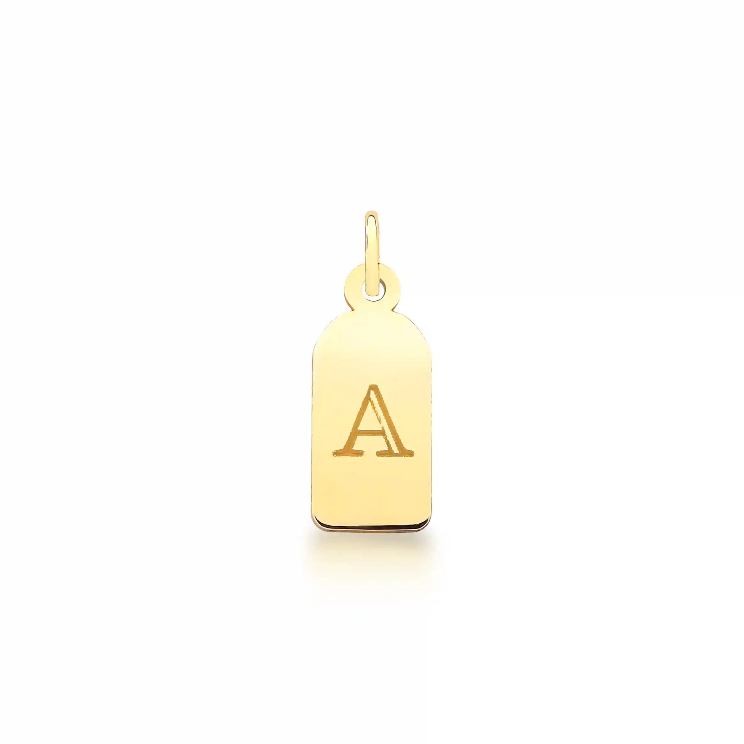PINGENTE TAG – Ouro 18k Marine Joias