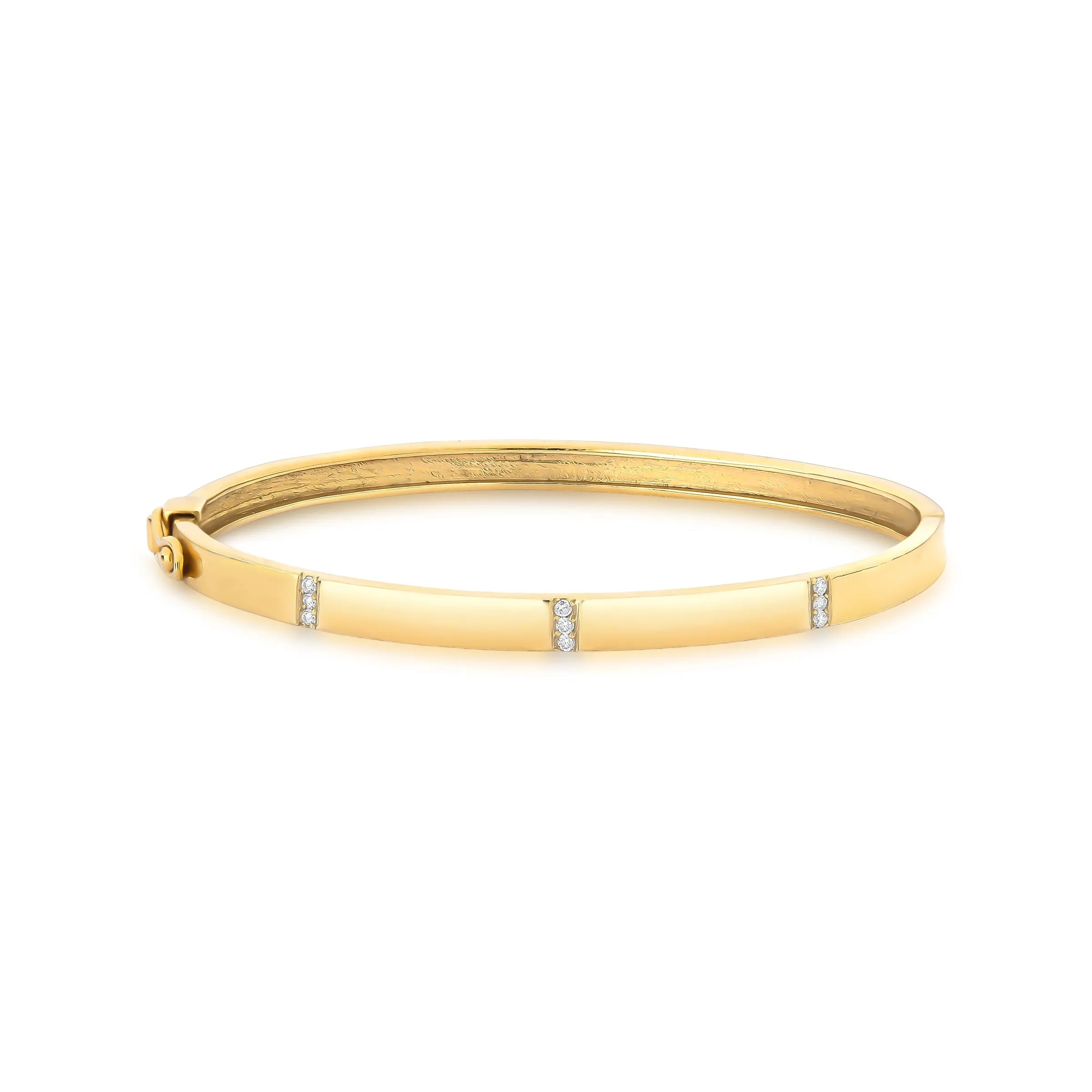 BRACELETE LUCIANA - OURO 18K E DIAMANTES