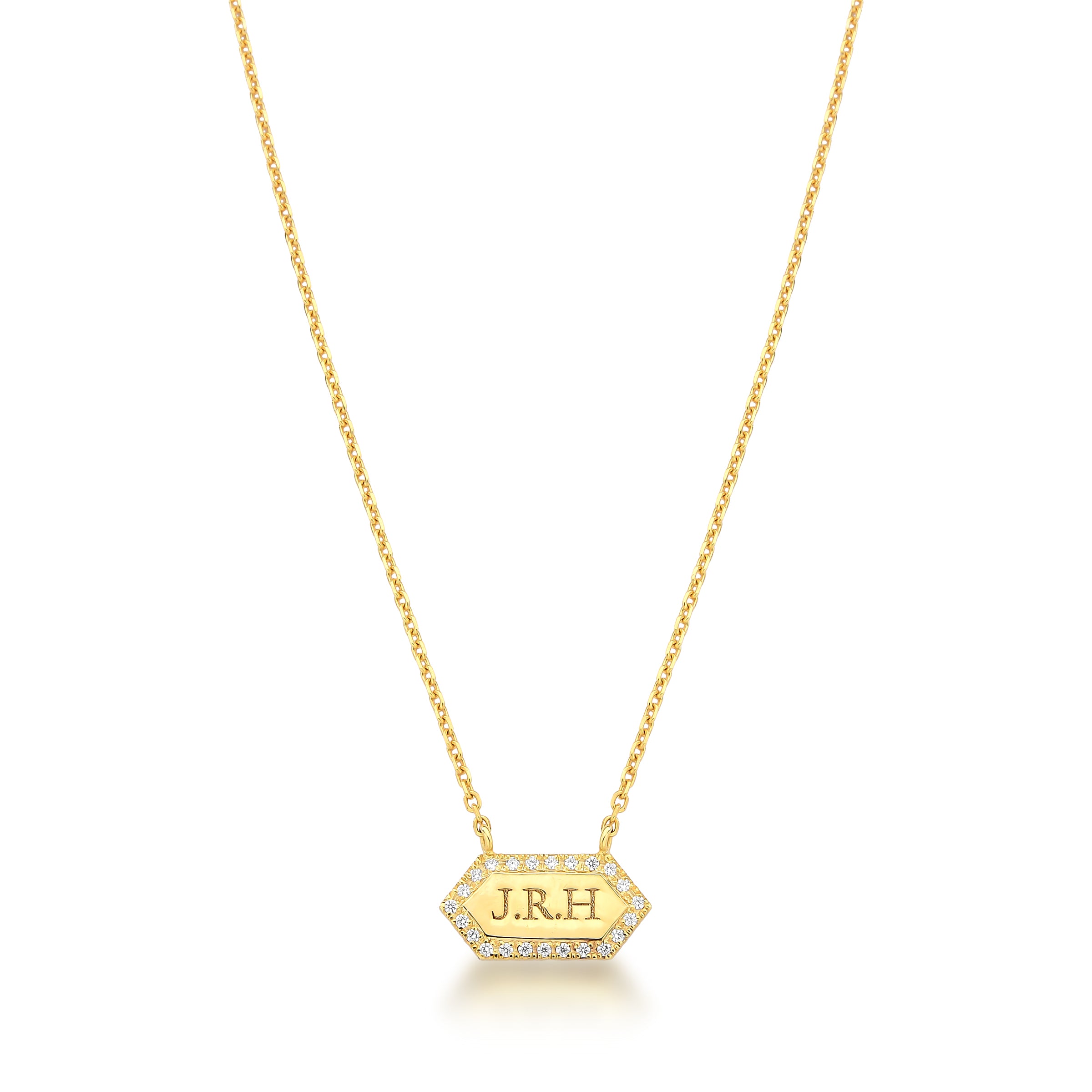 COLAR TAG – OURO 18K E DIAMANTES