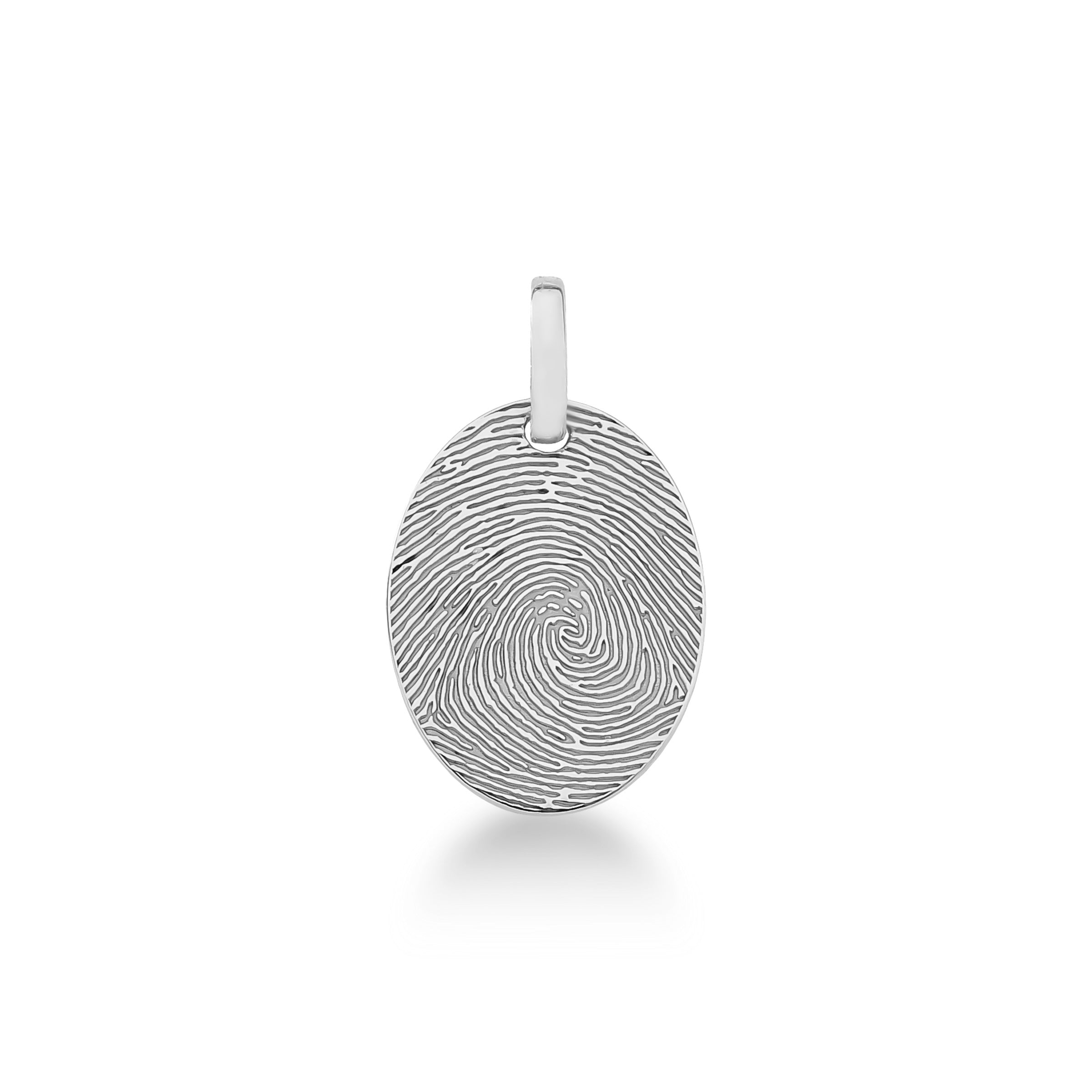 PINGENTE MEDALHA DIGITAL - PRATA