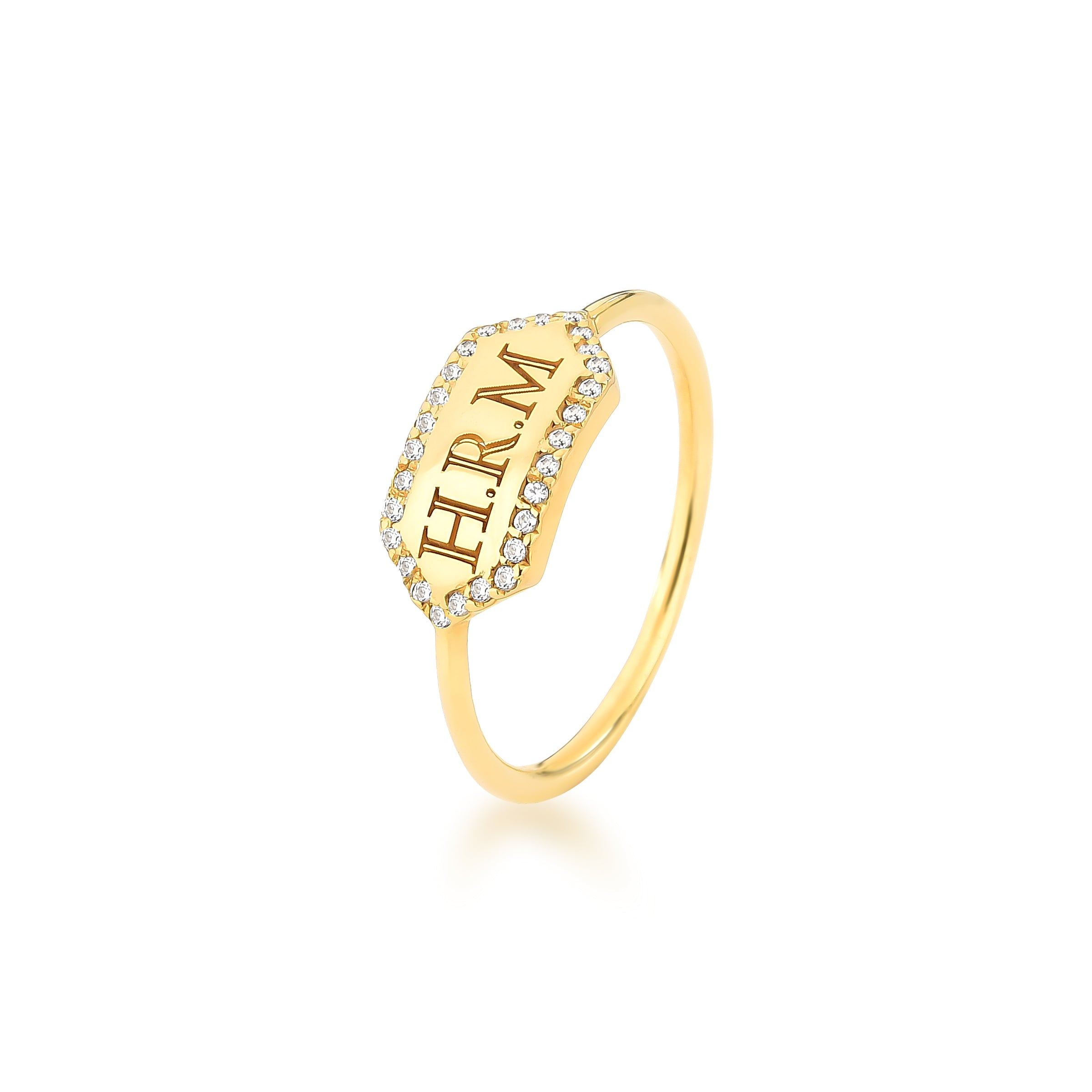 ANEL TAG – OURO 18K E DIAMANTES