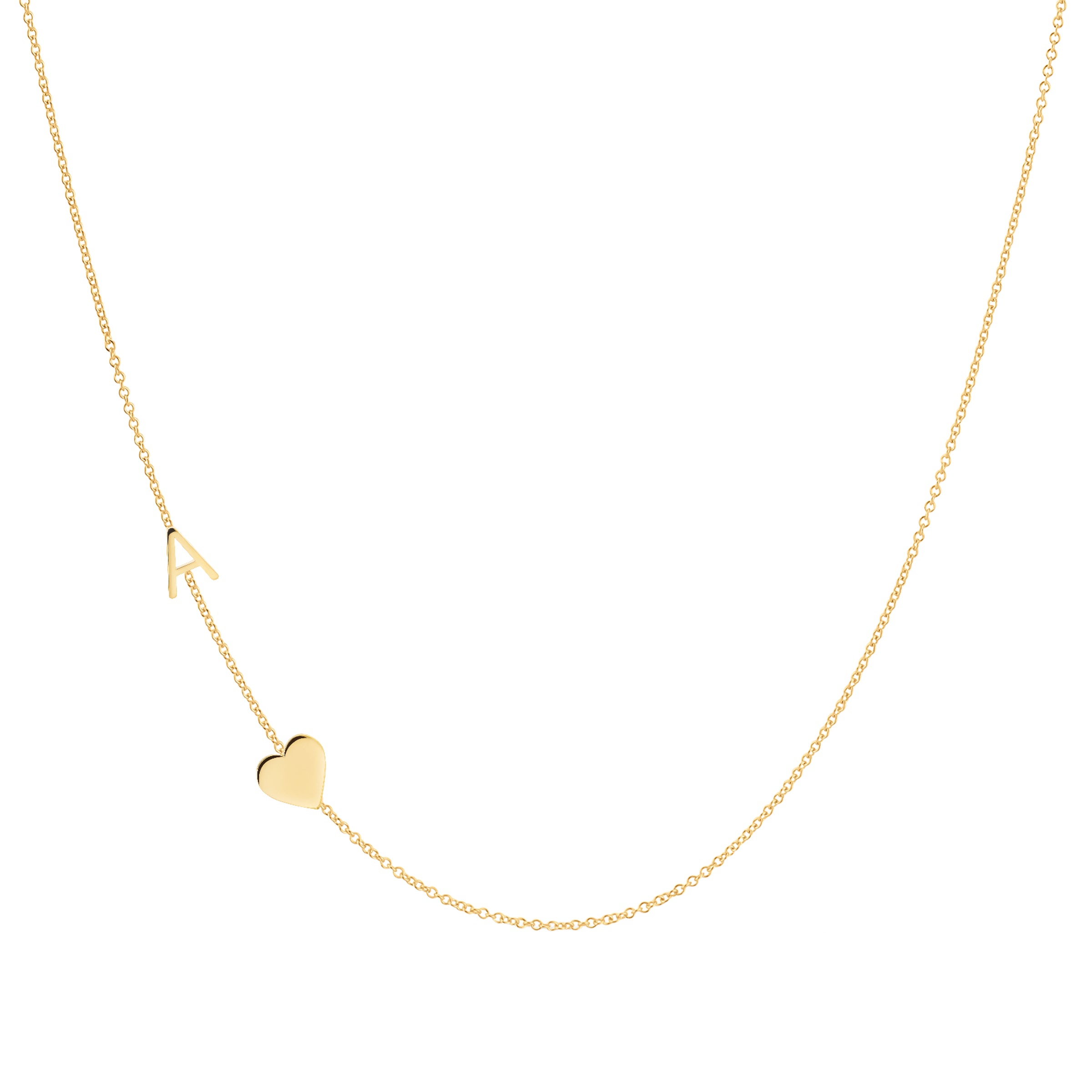 COLAR 2 LETRAS OU SÍMBOLOS – OURO 18K