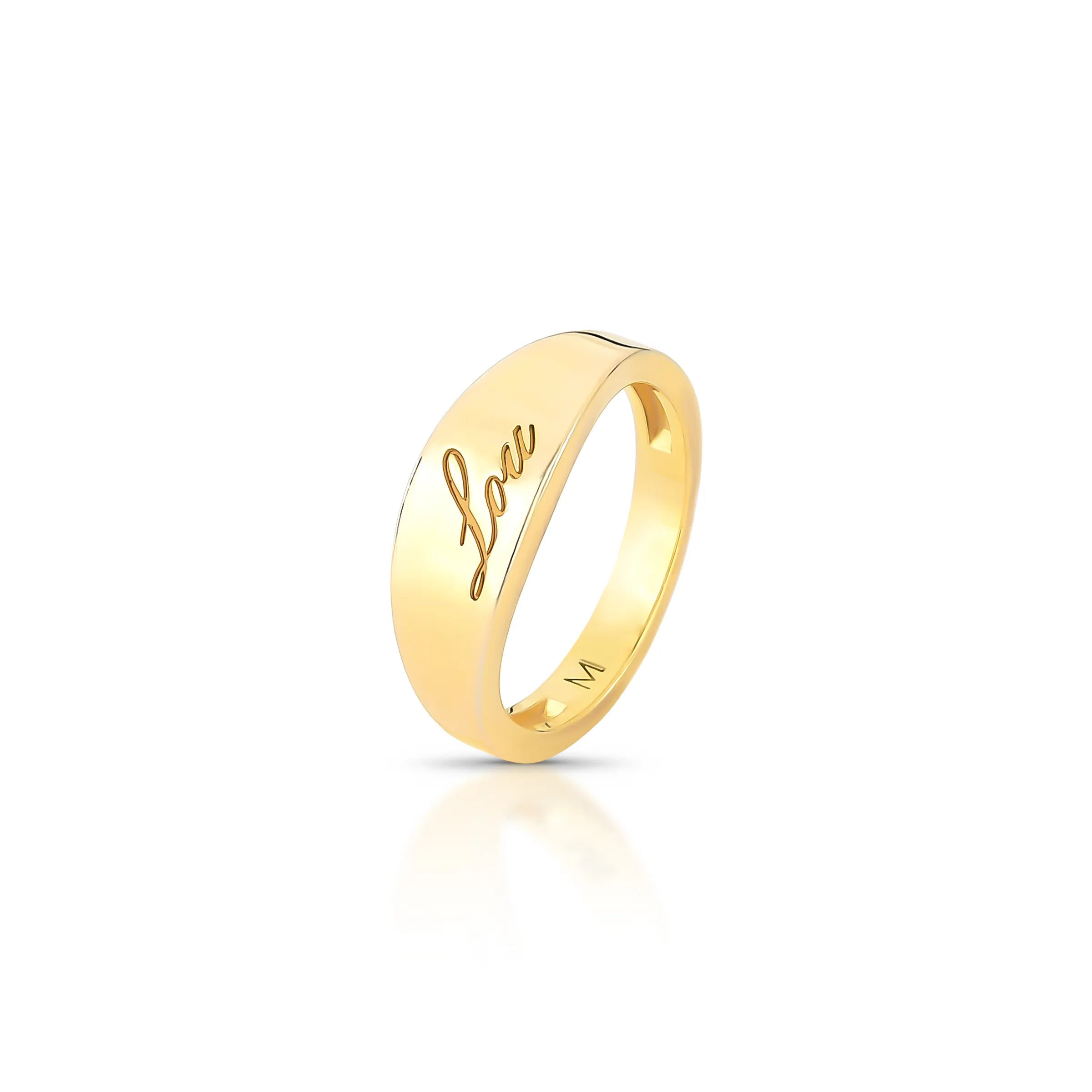 ANEL DE DEDINHO - LOU – OURO 18K Marine Joias