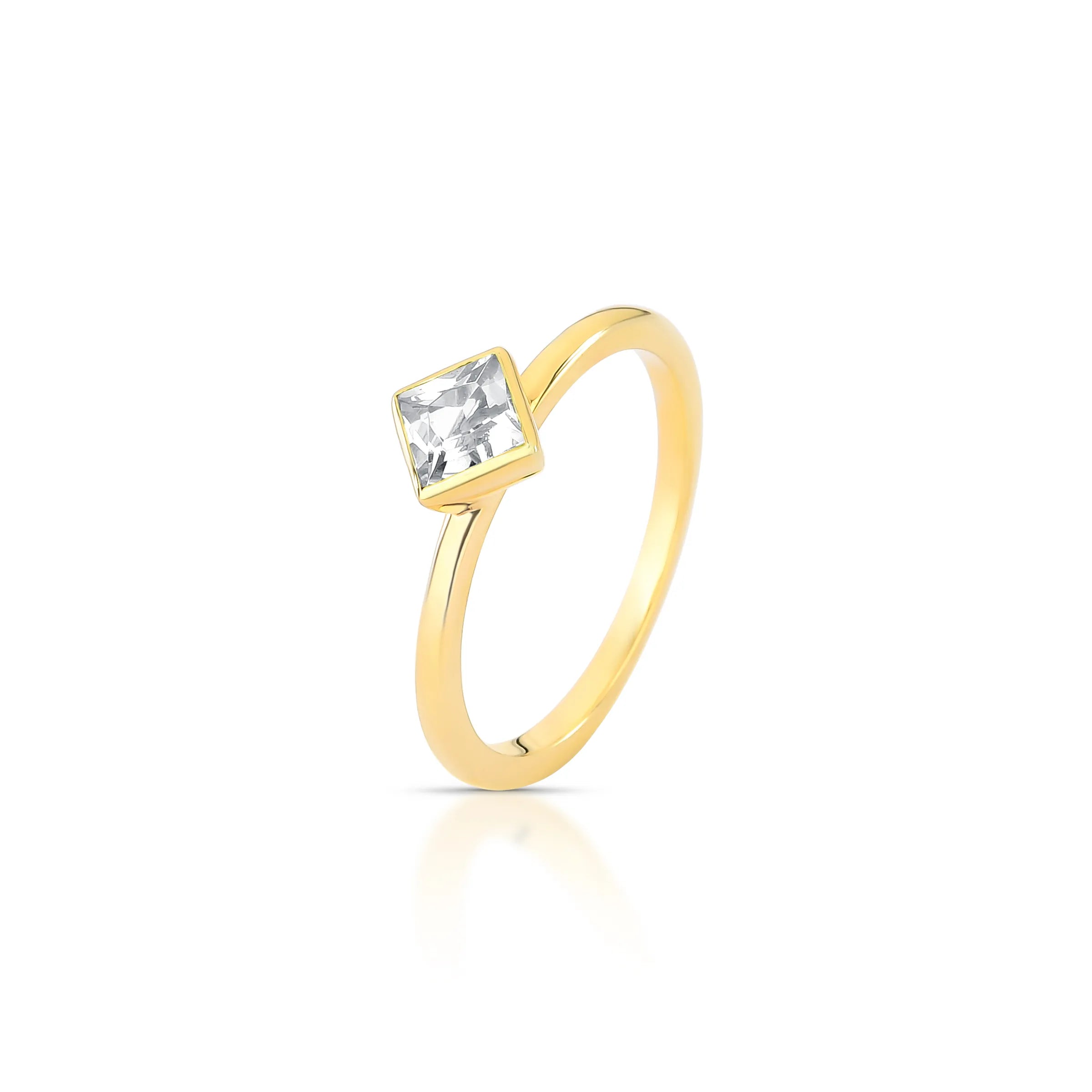 ANEL LOSANGO - LOU – Ouro 18k - MORGANITA Marine Joias