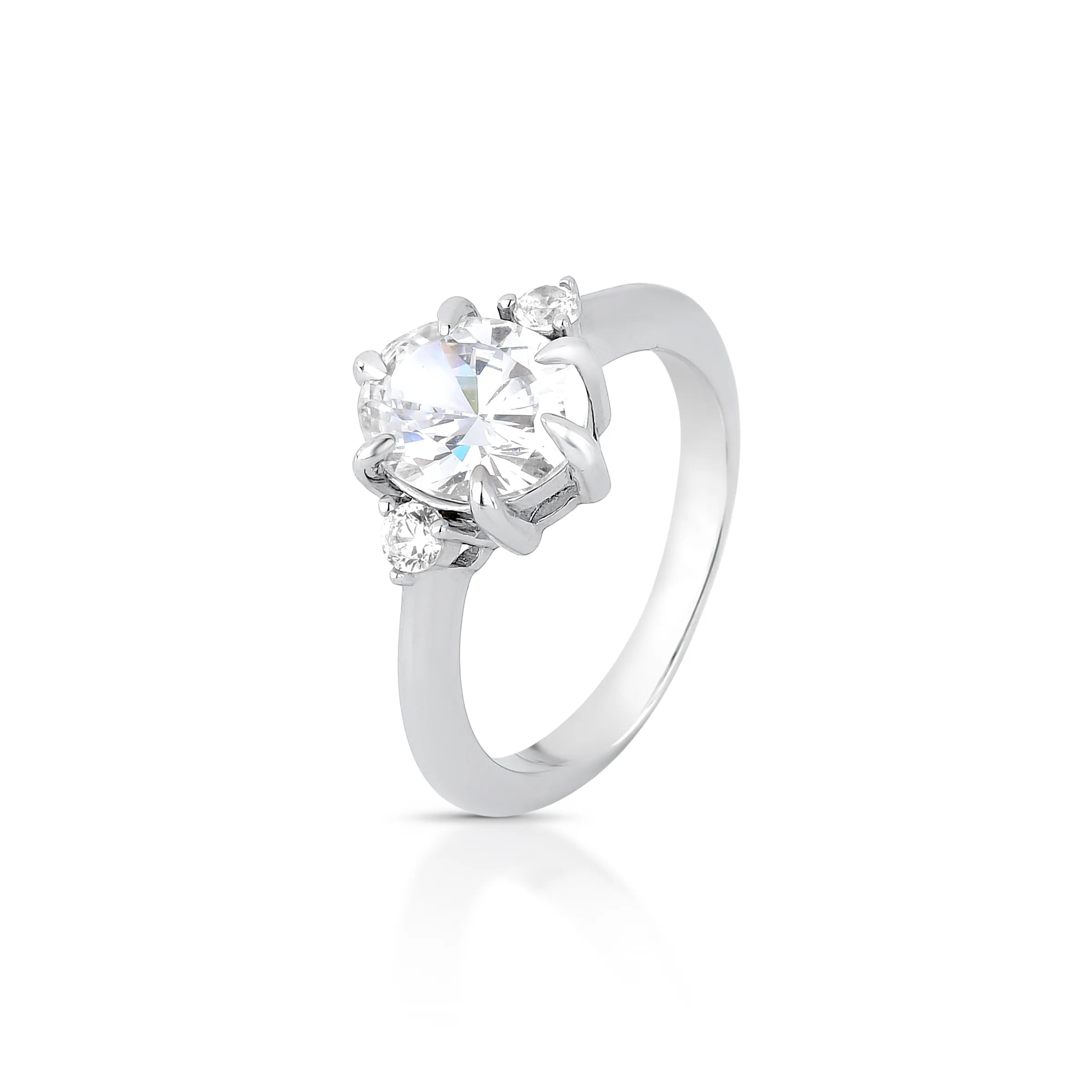 ANEL SOLITÁRIO OVAL – Ouro 18k Marine Joias