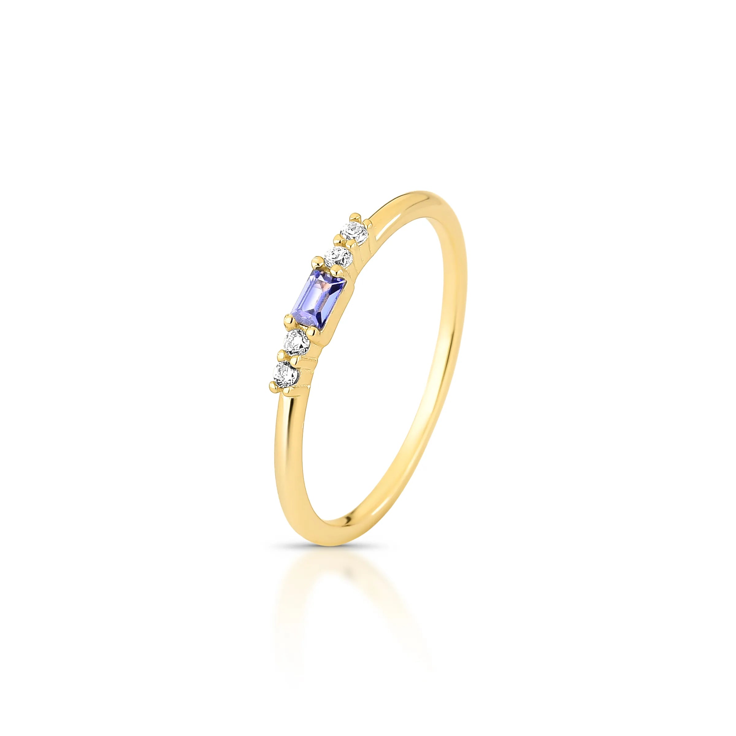 ANEL TANZANITA – Ouro 18k Marine Joias