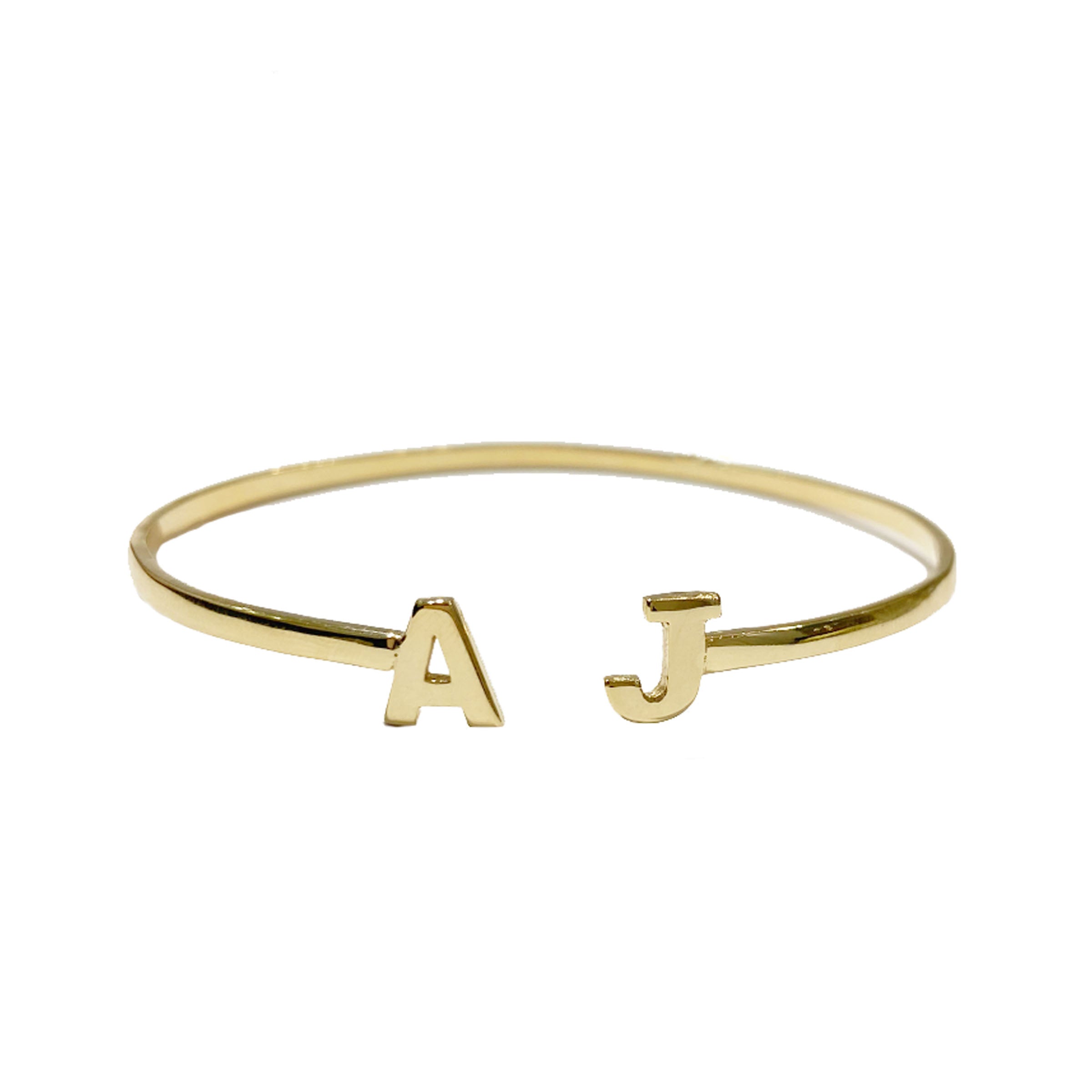 BRACELETE INITIALS - OURO 18k