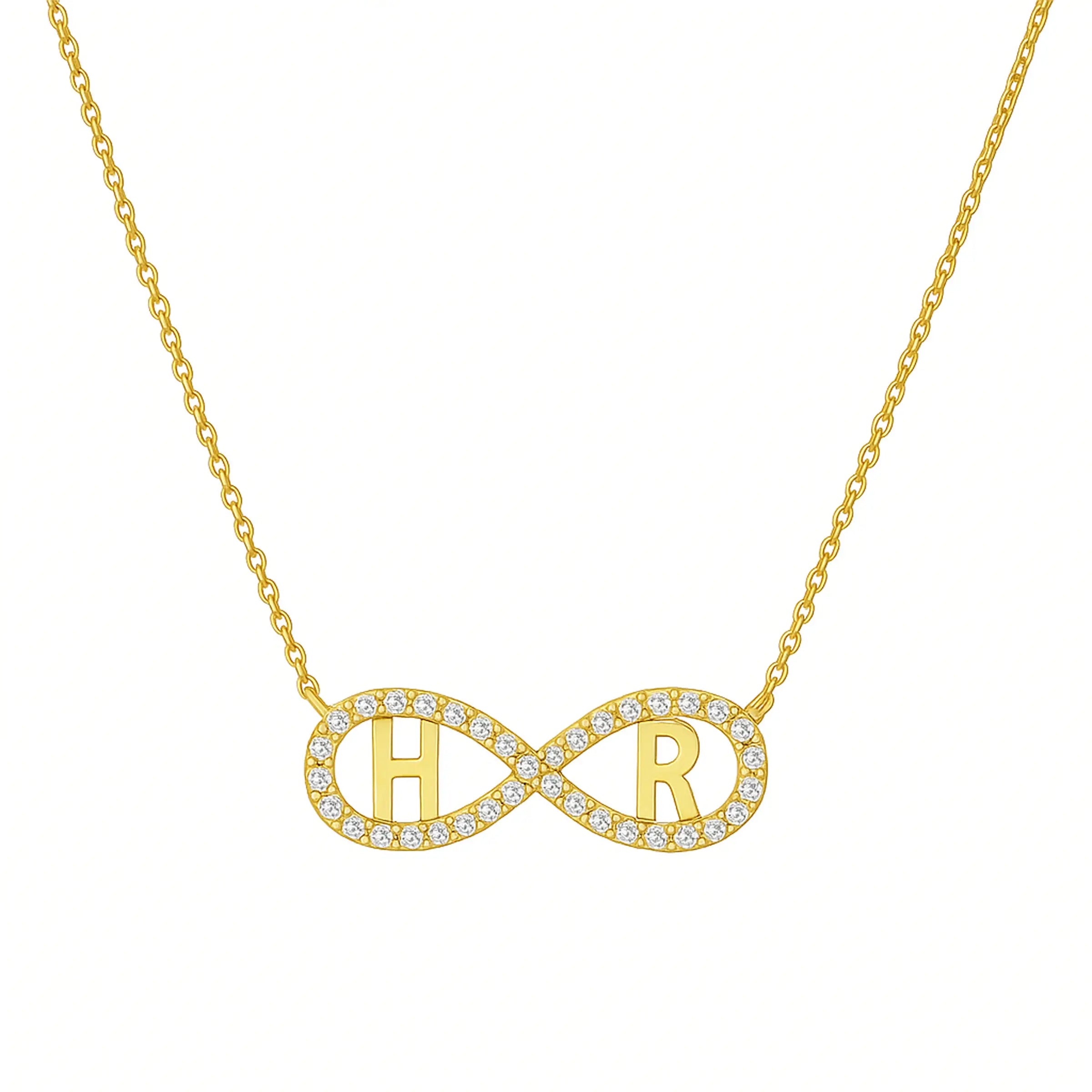 Colar infinito – Ouro 18k e diamantes