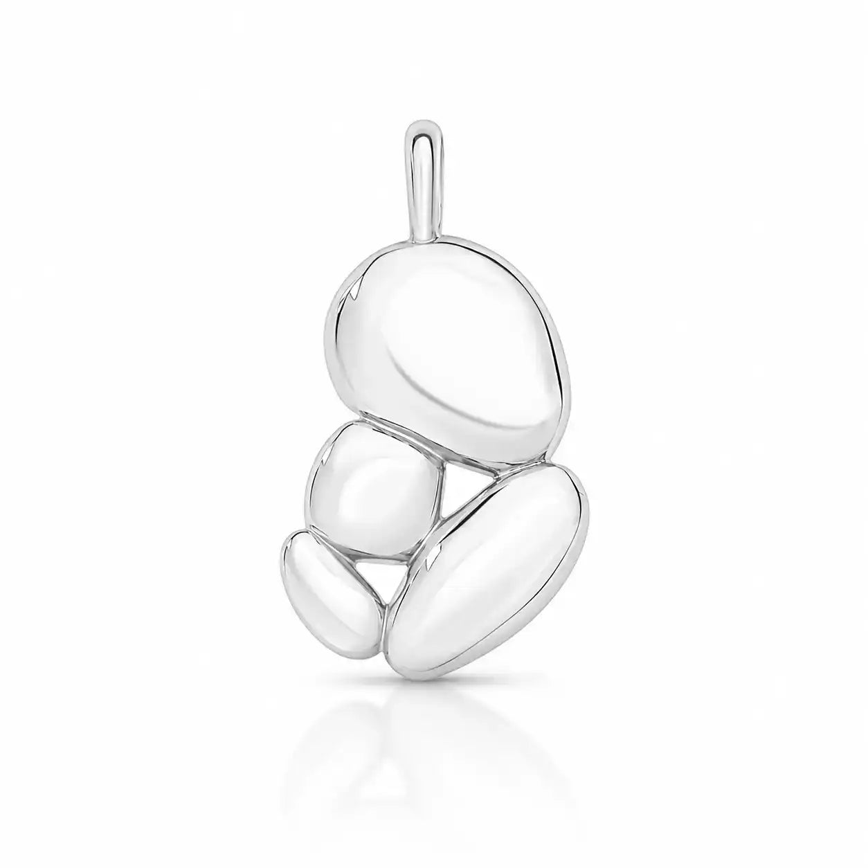 PINGENTE ABRAÇO DE MÃE - Prata 925 Marine Joias