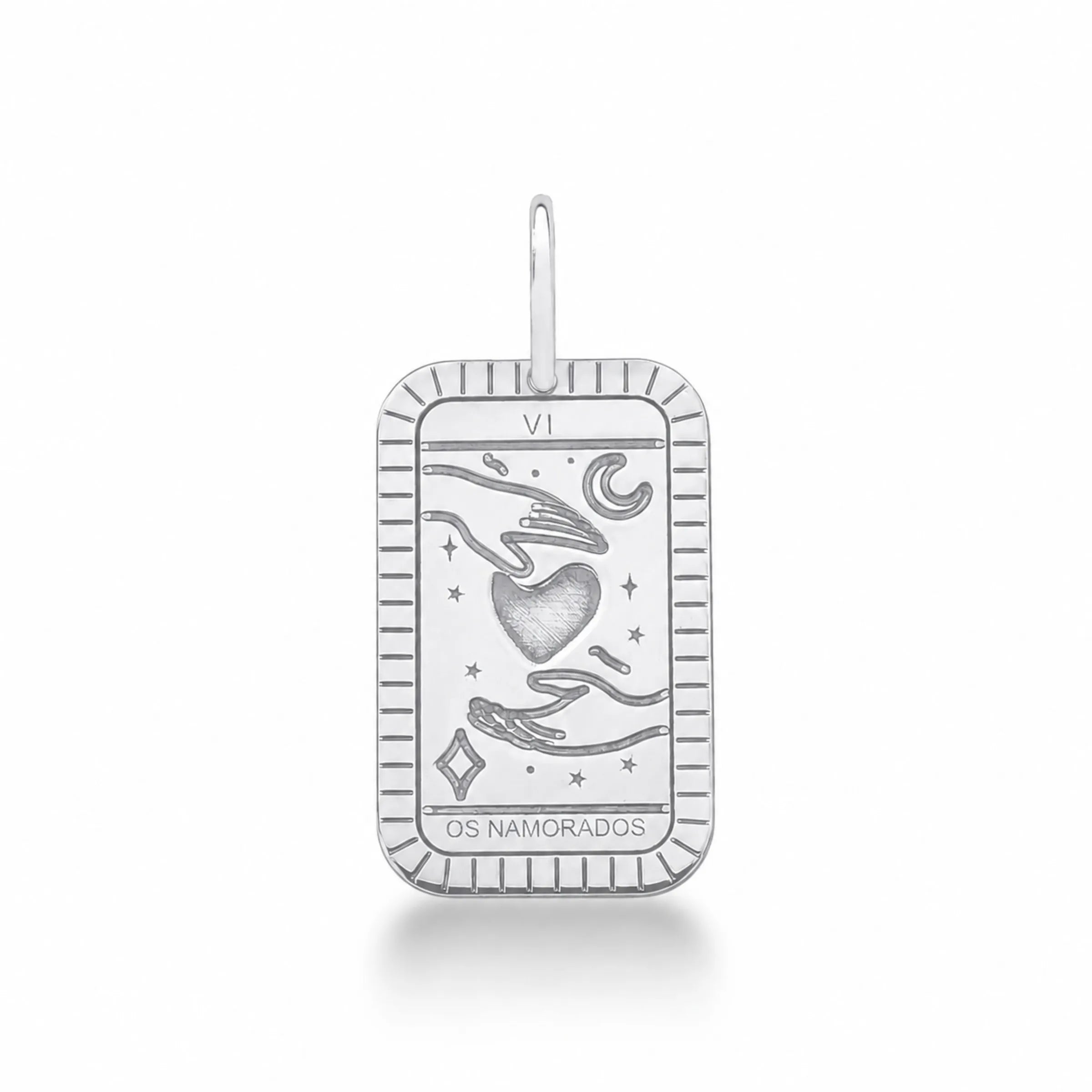 PINGENTE CARTA DE TARÔ- Prata 925 Marine Joias