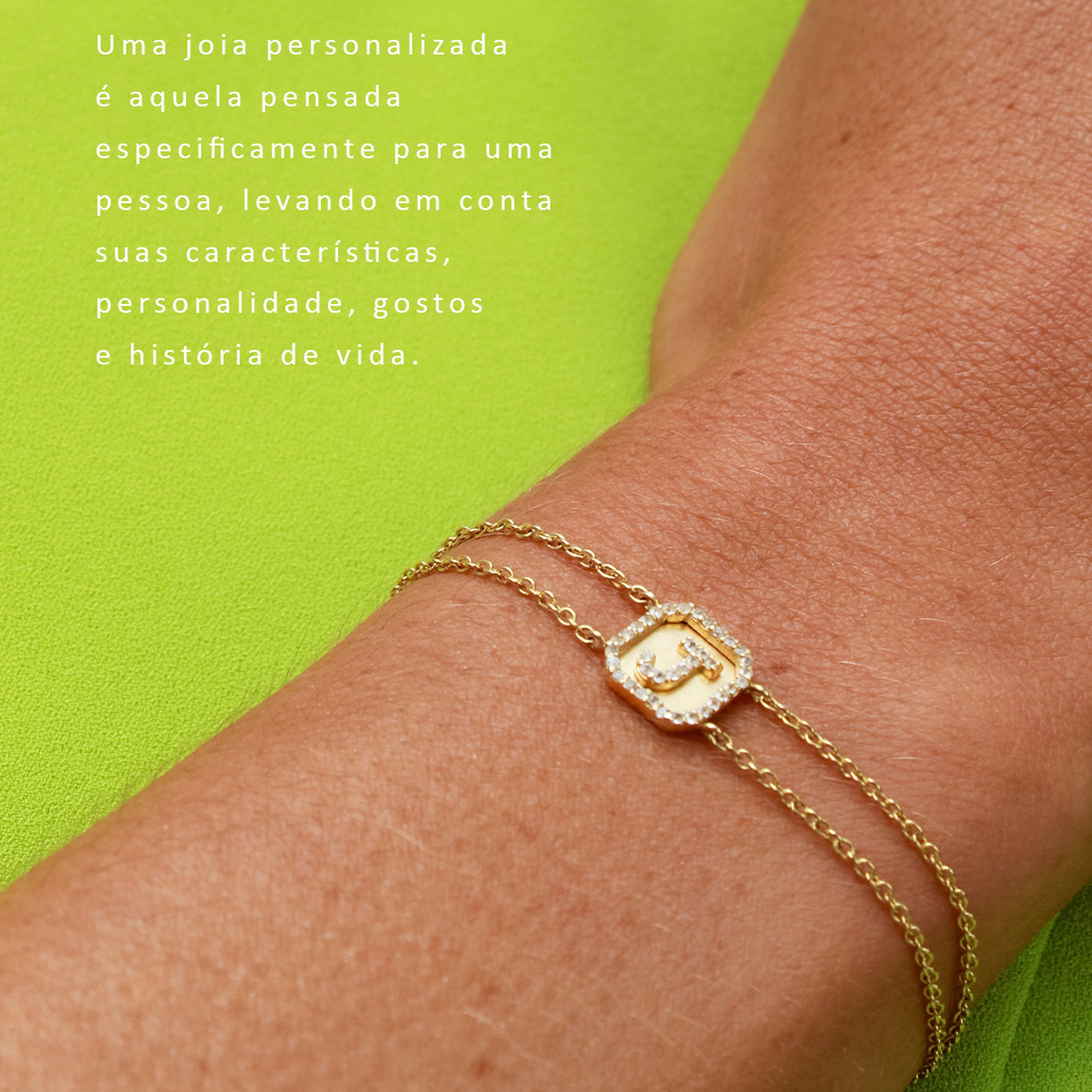 PULSEIRA FRAME - PRATA E SAFIRAS